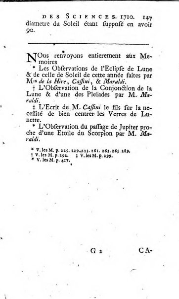 Histoire de l'Académie royale des sciences avec les Mémoires de mathematique & de physique, pour la même année, tires des registres de cette Académie.