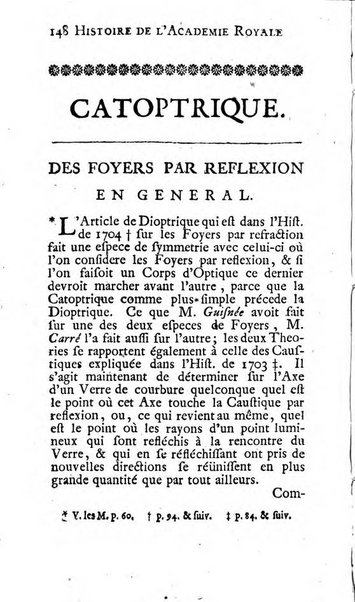 Histoire de l'Académie royale des sciences avec les Mémoires de mathematique & de physique, pour la même année, tires des registres de cette Académie.