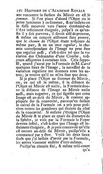 Histoire de l'Académie royale des sciences avec les Mémoires de mathematique & de physique, pour la même année, tires des registres de cette Académie.