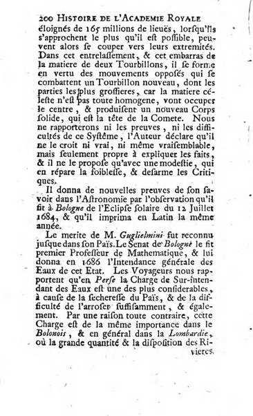 Histoire de l'Académie royale des sciences avec les Mémoires de mathematique & de physique, pour la même année, tires des registres de cette Académie.