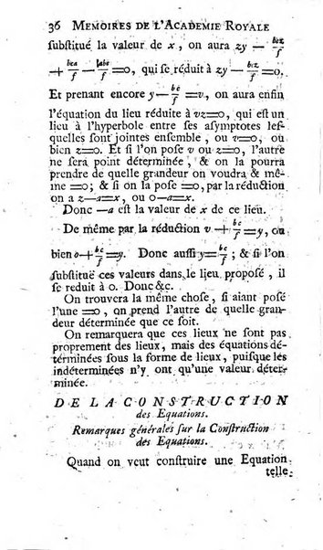 Histoire de l'Académie royale des sciences avec les Mémoires de mathematique & de physique, pour la même année, tires des registres de cette Académie.