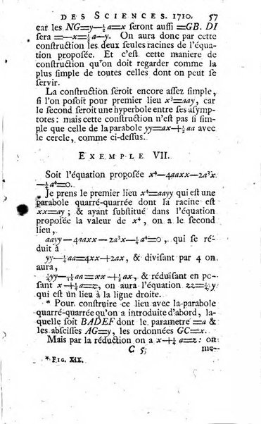 Histoire de l'Académie royale des sciences avec les Mémoires de mathematique & de physique, pour la même année, tires des registres de cette Académie.