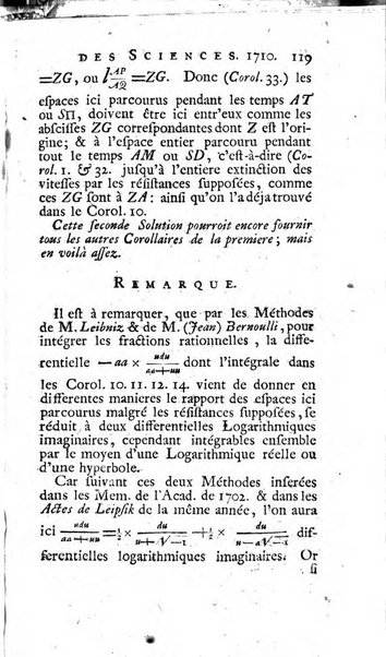 Histoire de l'Académie royale des sciences avec les Mémoires de mathematique & de physique, pour la même année, tires des registres de cette Académie.