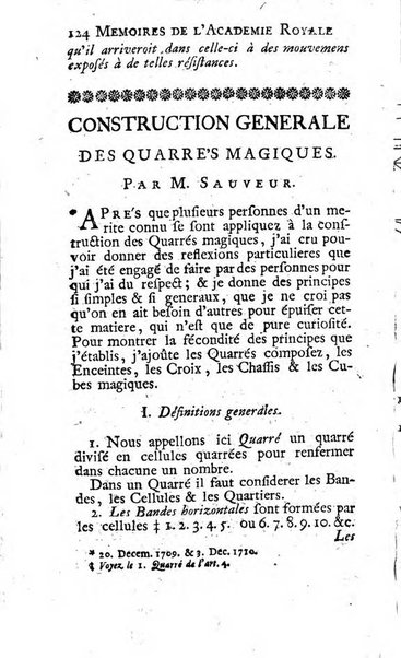 Histoire de l'Académie royale des sciences avec les Mémoires de mathematique & de physique, pour la même année, tires des registres de cette Académie.