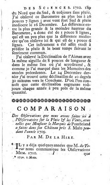 Histoire de l'Académie royale des sciences avec les Mémoires de mathematique & de physique, pour la même année, tires des registres de cette Académie.