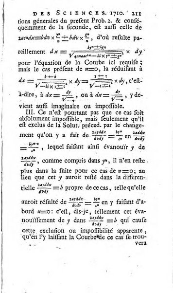 Histoire de l'Académie royale des sciences avec les Mémoires de mathematique & de physique, pour la même année, tires des registres de cette Académie.