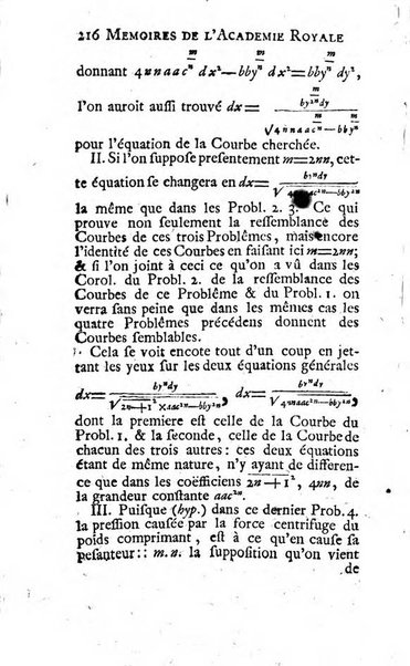 Histoire de l'Académie royale des sciences avec les Mémoires de mathematique & de physique, pour la même année, tires des registres de cette Académie.