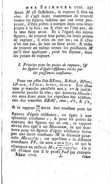 Histoire de l'Académie royale des sciences avec les Mémoires de mathematique & de physique, pour la même année, tires des registres de cette Académie.