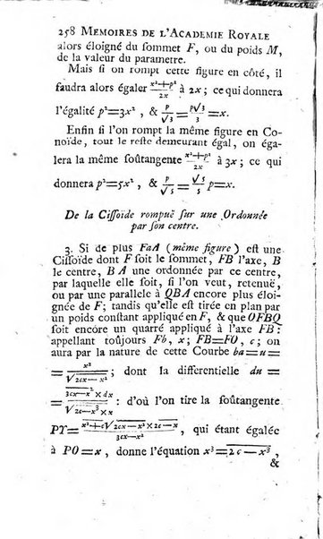 Histoire de l'Académie royale des sciences avec les Mémoires de mathematique & de physique, pour la même année, tires des registres de cette Académie.