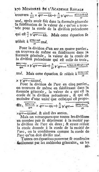 Histoire de l'Académie royale des sciences avec les Mémoires de mathematique & de physique, pour la même année, tires des registres de cette Académie.