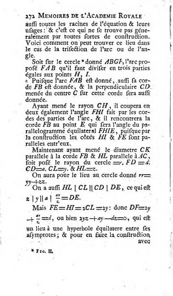 Histoire de l'Académie royale des sciences avec les Mémoires de mathematique & de physique, pour la même année, tires des registres de cette Académie.