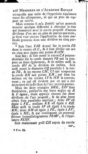 Histoire de l'Académie royale des sciences avec les Mémoires de mathematique & de physique, pour la même année, tires des registres de cette Académie.