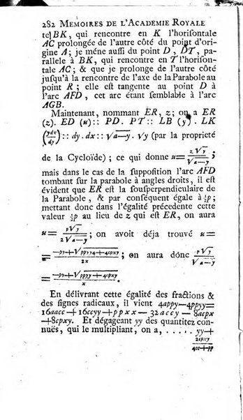 Histoire de l'Académie royale des sciences avec les Mémoires de mathematique & de physique, pour la même année, tires des registres de cette Académie.