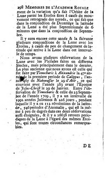 Histoire de l'Académie royale des sciences avec les Mémoires de mathematique & de physique, pour la même année, tires des registres de cette Académie.