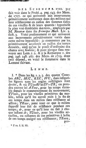 Histoire de l'Académie royale des sciences avec les Mémoires de mathematique & de physique, pour la même année, tires des registres de cette Académie.