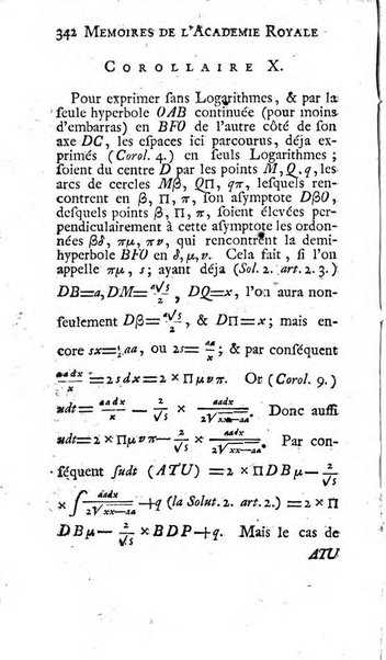 Histoire de l'Académie royale des sciences avec les Mémoires de mathematique & de physique, pour la même année, tires des registres de cette Académie.