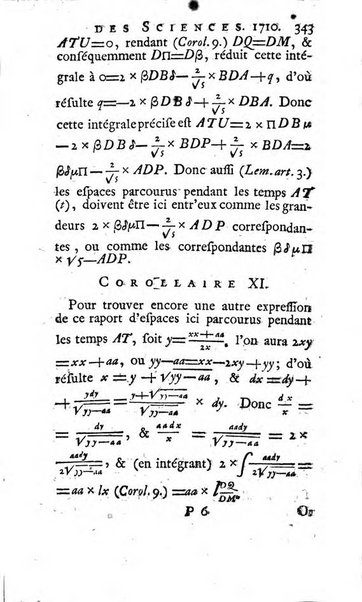 Histoire de l'Académie royale des sciences avec les Mémoires de mathematique & de physique, pour la même année, tires des registres de cette Académie.