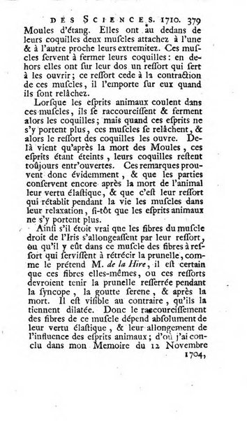 Histoire de l'Académie royale des sciences avec les Mémoires de mathematique & de physique, pour la même année, tires des registres de cette Académie.