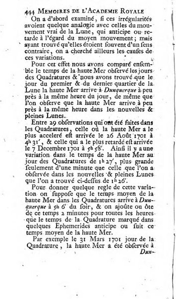 Histoire de l'Académie royale des sciences avec les Mémoires de mathematique & de physique, pour la même année, tires des registres de cette Académie.