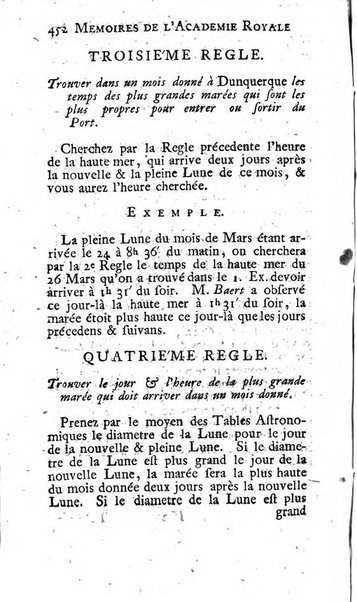 Histoire de l'Académie royale des sciences avec les Mémoires de mathematique & de physique, pour la même année, tires des registres de cette Académie.