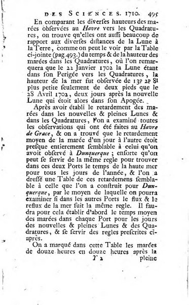 Histoire de l'Académie royale des sciences avec les Mémoires de mathematique & de physique, pour la même année, tires des registres de cette Académie.