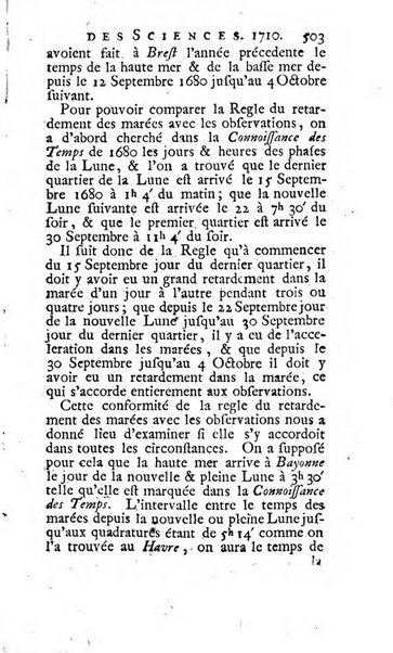 Histoire de l'Académie royale des sciences avec les Mémoires de mathematique & de physique, pour la même année, tires des registres de cette Académie.