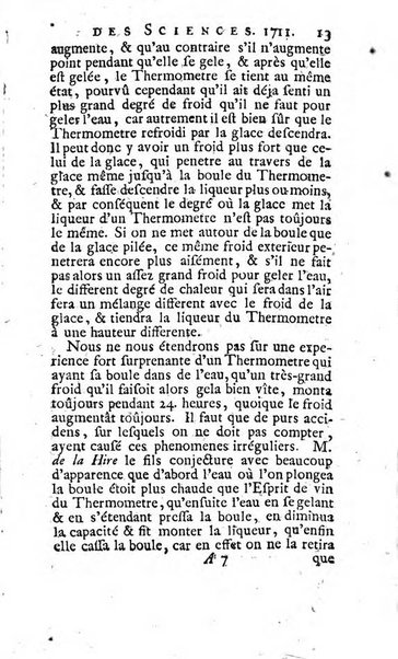 Histoire de l'Académie royale des sciences avec les Mémoires de mathematique & de physique, pour la même année, tires des registres de cette Académie.