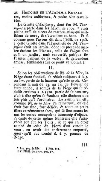 Histoire de l'Académie royale des sciences avec les Mémoires de mathematique & de physique, pour la même année, tires des registres de cette Académie.