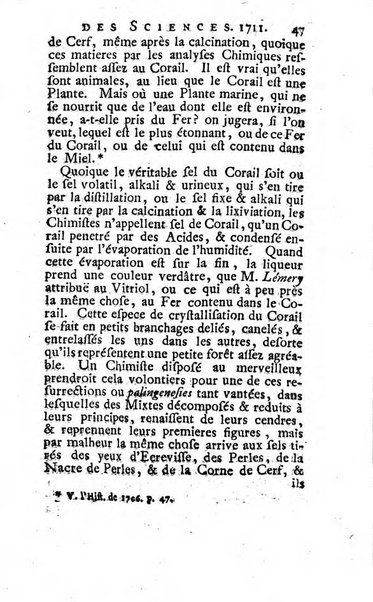 Histoire de l'Académie royale des sciences avec les Mémoires de mathematique & de physique, pour la même année, tires des registres de cette Académie.