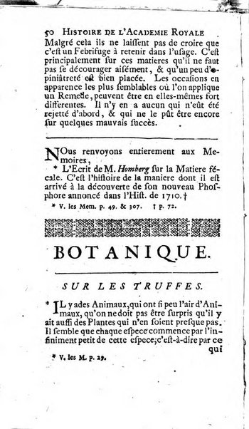 Histoire de l'Académie royale des sciences avec les Mémoires de mathematique & de physique, pour la même année, tires des registres de cette Académie.