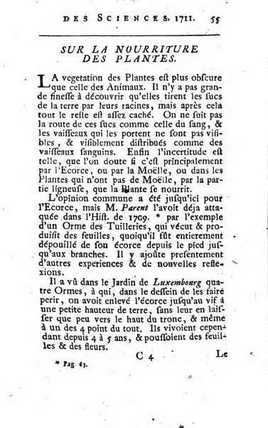 Histoire de l'Académie royale des sciences avec les Mémoires de mathematique & de physique, pour la même année, tires des registres de cette Académie.