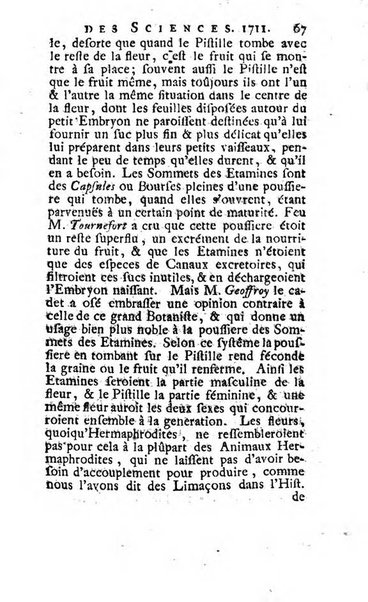 Histoire de l'Académie royale des sciences avec les Mémoires de mathematique & de physique, pour la même année, tires des registres de cette Académie.