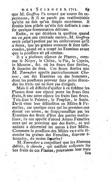 Histoire de l'Académie royale des sciences avec les Mémoires de mathematique & de physique, pour la même année, tires des registres de cette Académie.