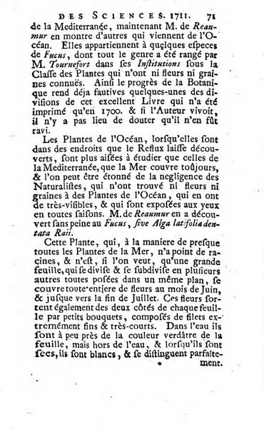 Histoire de l'Académie royale des sciences avec les Mémoires de mathematique & de physique, pour la même année, tires des registres de cette Académie.