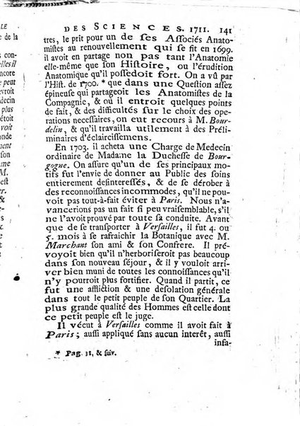 Histoire de l'Académie royale des sciences avec les Mémoires de mathematique & de physique, pour la même année, tires des registres de cette Académie.