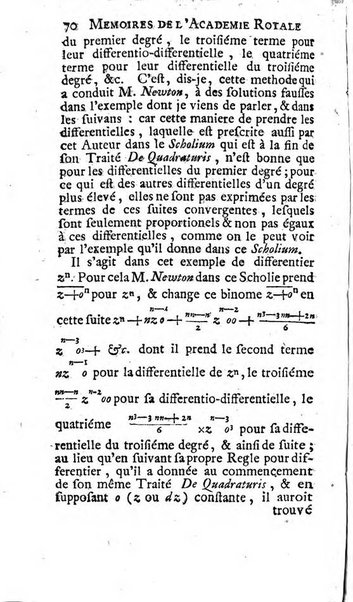 Histoire de l'Académie royale des sciences avec les Mémoires de mathematique & de physique, pour la même année, tires des registres de cette Académie.