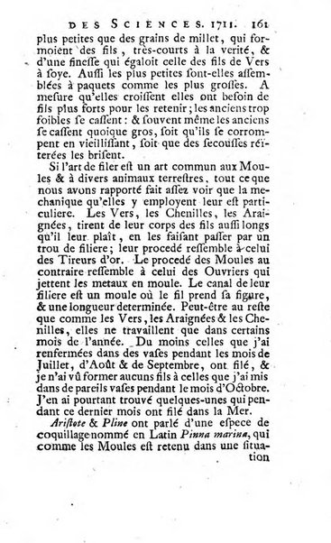 Histoire de l'Académie royale des sciences avec les Mémoires de mathematique & de physique, pour la même année, tires des registres de cette Académie.