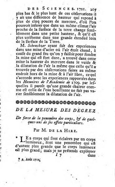 Histoire de l'Académie royale des sciences avec les Mémoires de mathematique & de physique, pour la même année, tires des registres de cette Académie.