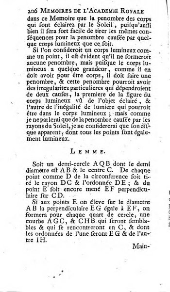 Histoire de l'Académie royale des sciences avec les Mémoires de mathematique & de physique, pour la même année, tires des registres de cette Académie.