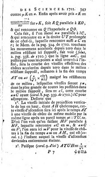 Histoire de l'Académie royale des sciences avec les Mémoires de mathematique & de physique, pour la même année, tires des registres de cette Académie.