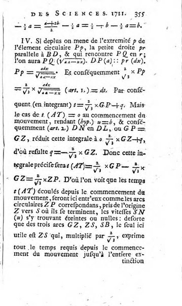 Histoire de l'Académie royale des sciences avec les Mémoires de mathematique & de physique, pour la même année, tires des registres de cette Académie.