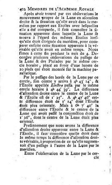 Histoire de l'Académie royale des sciences avec les Mémoires de mathematique & de physique, pour la même année, tires des registres de cette Académie.