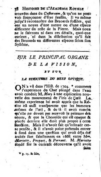 Histoire de l'Académie royale des sciences avec les Mémoires de mathematique & de physique, pour la même année, tires des registres de cette Académie.