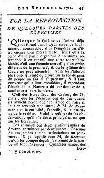 Histoire de l'Académie royale des sciences avec les Mémoires de mathematique & de physique, pour la même année, tires des registres de cette Académie.