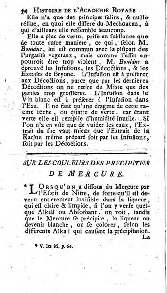 Histoire de l'Académie royale des sciences avec les Mémoires de mathematique & de physique, pour la même année, tires des registres de cette Académie.