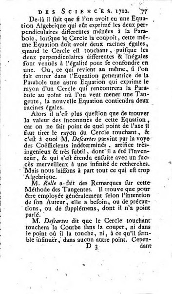 Histoire de l'Académie royale des sciences avec les Mémoires de mathematique & de physique, pour la même année, tires des registres de cette Académie.