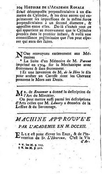 Histoire de l'Académie royale des sciences avec les Mémoires de mathematique & de physique, pour la même année, tires des registres de cette Académie.