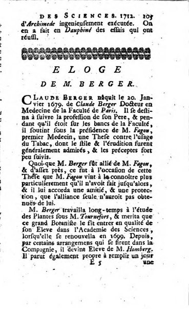 Histoire de l'Académie royale des sciences avec les Mémoires de mathematique & de physique, pour la même année, tires des registres de cette Académie.