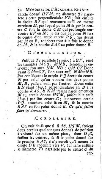 Histoire de l'Académie royale des sciences avec les Mémoires de mathematique & de physique, pour la même année, tires des registres de cette Académie.