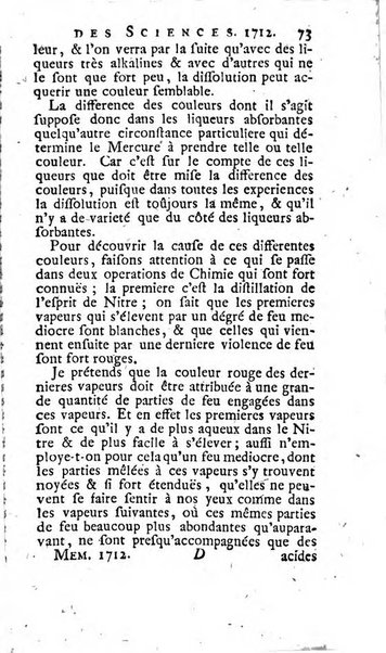 Histoire de l'Académie royale des sciences avec les Mémoires de mathematique & de physique, pour la même année, tires des registres de cette Académie.